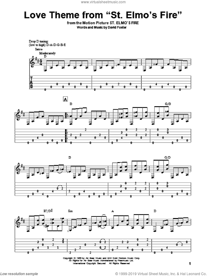 Love Theme From St. Elmo's Fire