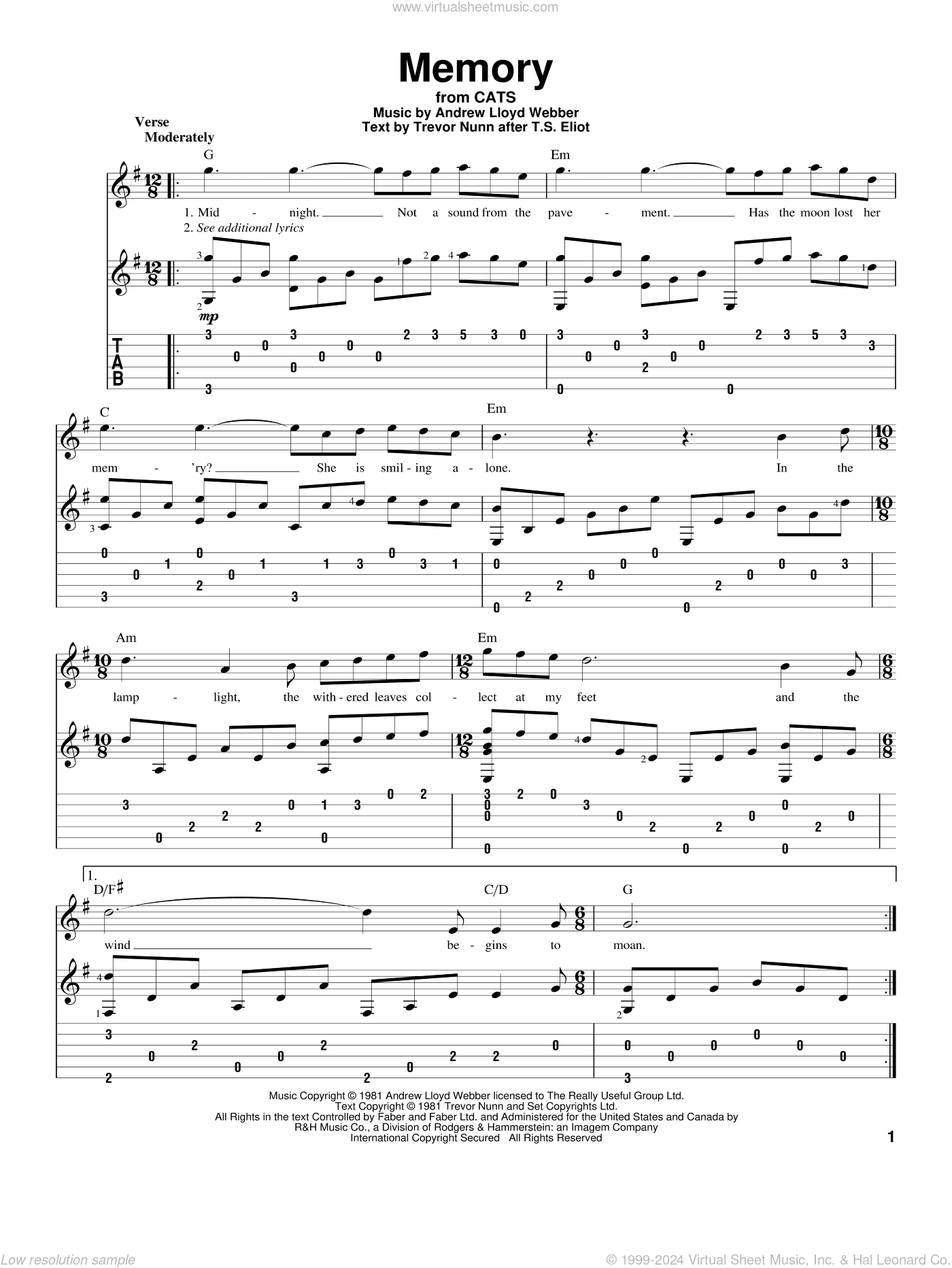 Memory (from Cats)