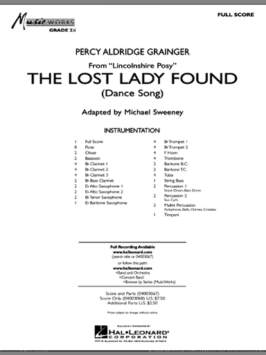The Lost Lady Found (from "Lincolnshire Posy")