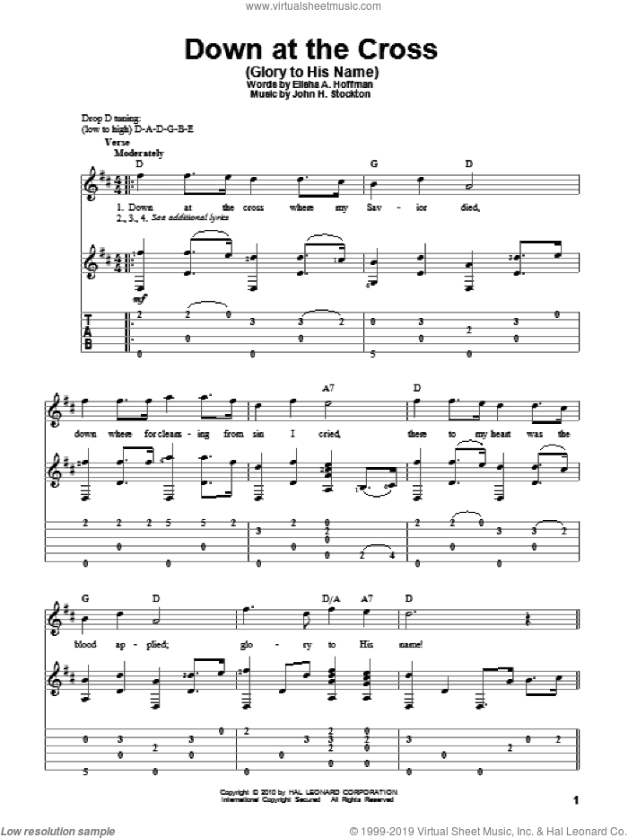 Down At The Cross (Glory To His Name)
