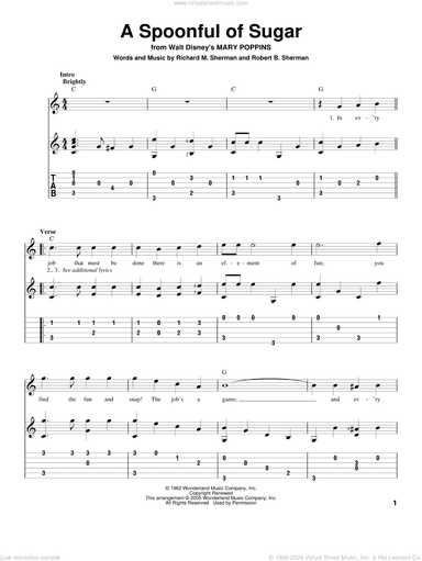 A Spoonful Of Sugar (from Mary Poppins)