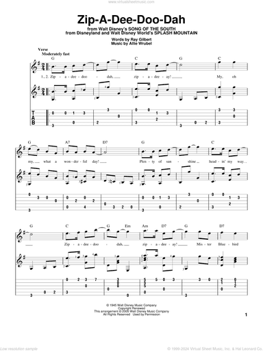 Zip-A-Dee-Doo-Dah (from Song Of The South)