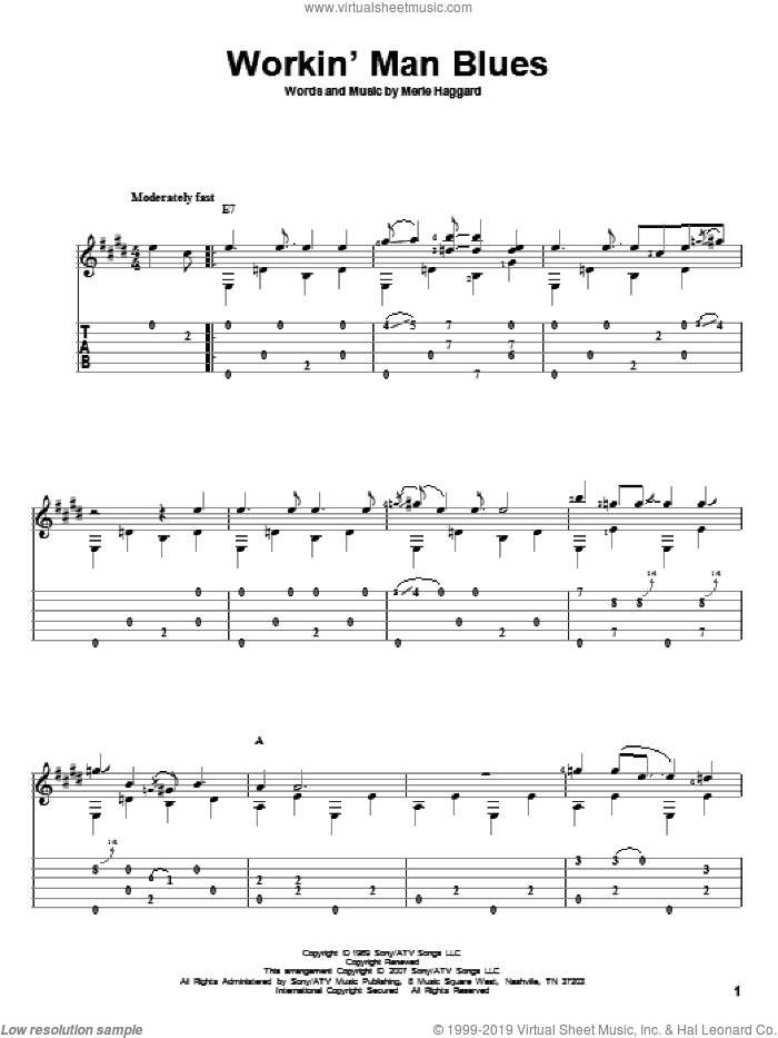 Workin' Man Blues