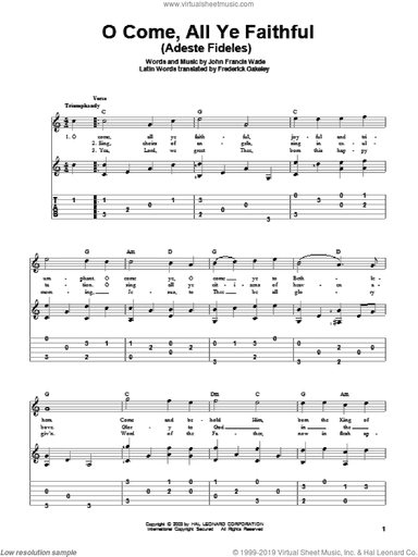 O Come, All Ye Faithful (Adeste Fideles)