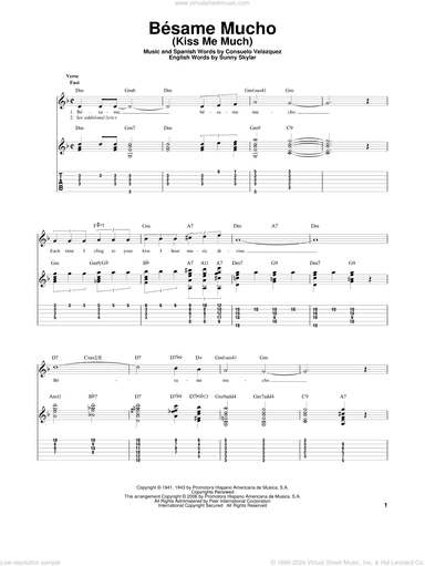 Besame Mucho (Kiss Me Much)