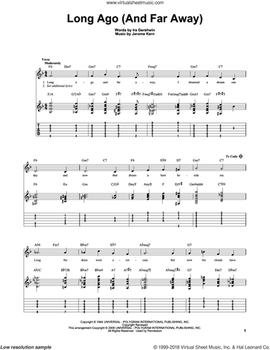 Long Ago (And Far Away), (intermediate)