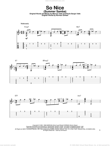 So Nice (Summer Samba)