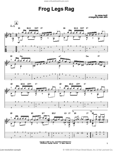 Frog Legs Rag