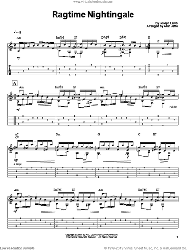 Ragtime Nightingale