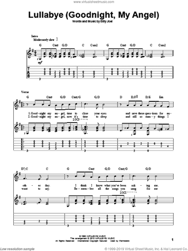 Lullabye (Goodnight, My Angel)
