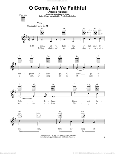 O Come, All Ye Faithful (Adeste Fideles)