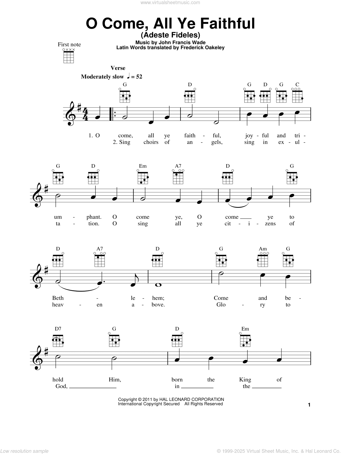 O Come, All Ye Faithful (Adeste Fideles)
