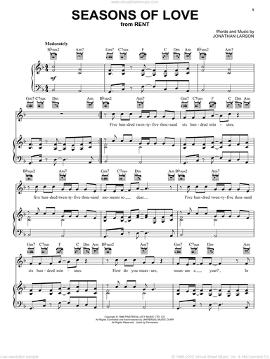 Seasons Of Love (from Rent)