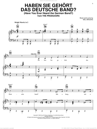 Haben Sie Gehort Das Deutsche Band? (Have You Ever Heard The German Band?)