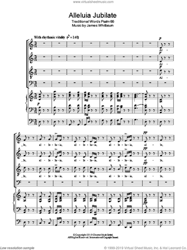 Alleluia Jubilate