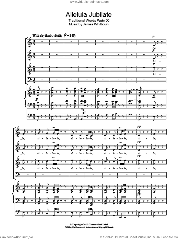 Alleluia Jubilate