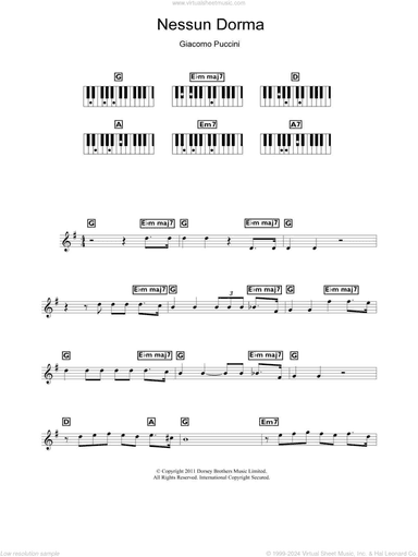Nessun Dorma (from Turandot)