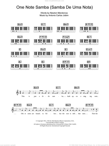 One Note Samba (Samba De Uma Nota So)