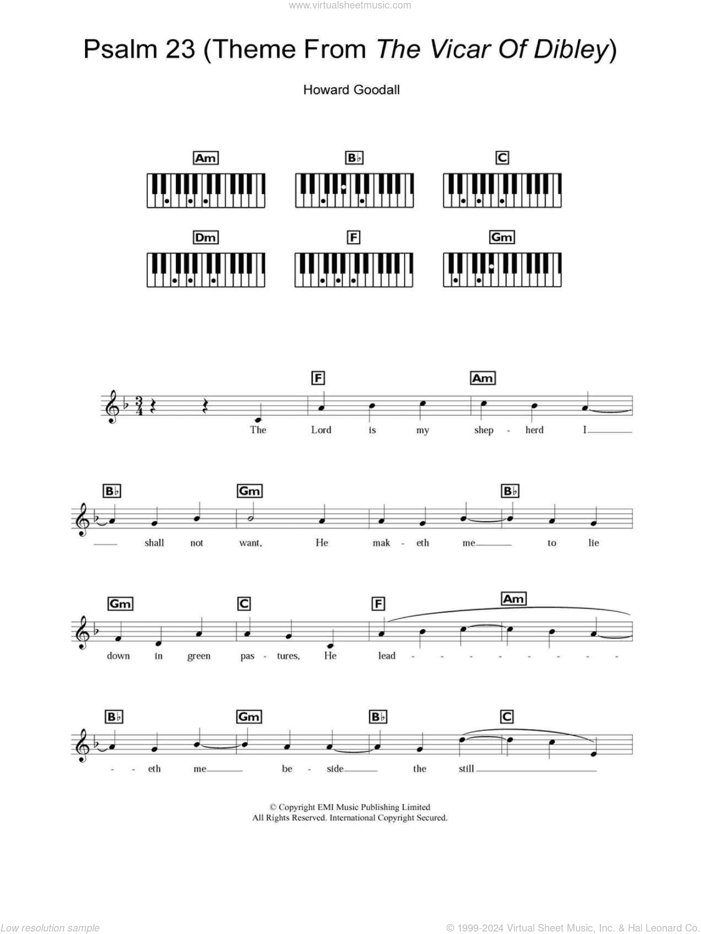 Psalm 23 (Theme From The Vicar Of Dibley)