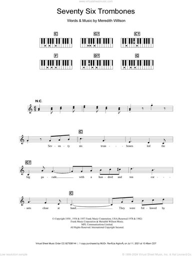 Seventy Six Trombones