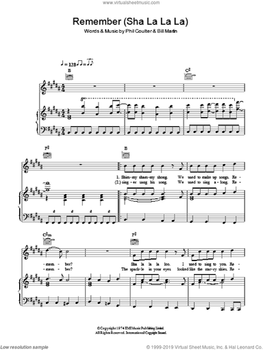 Remember (Sha La La La La)