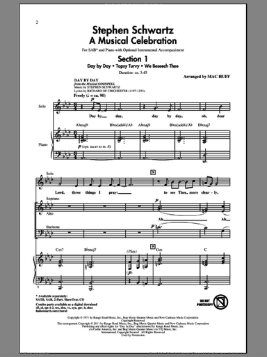 Stephen Schwartz: A Musical Celebration (Medley)