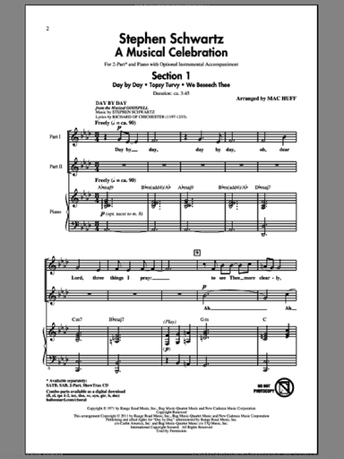 Stephen Schwartz: A Musical Celebration (Medley)