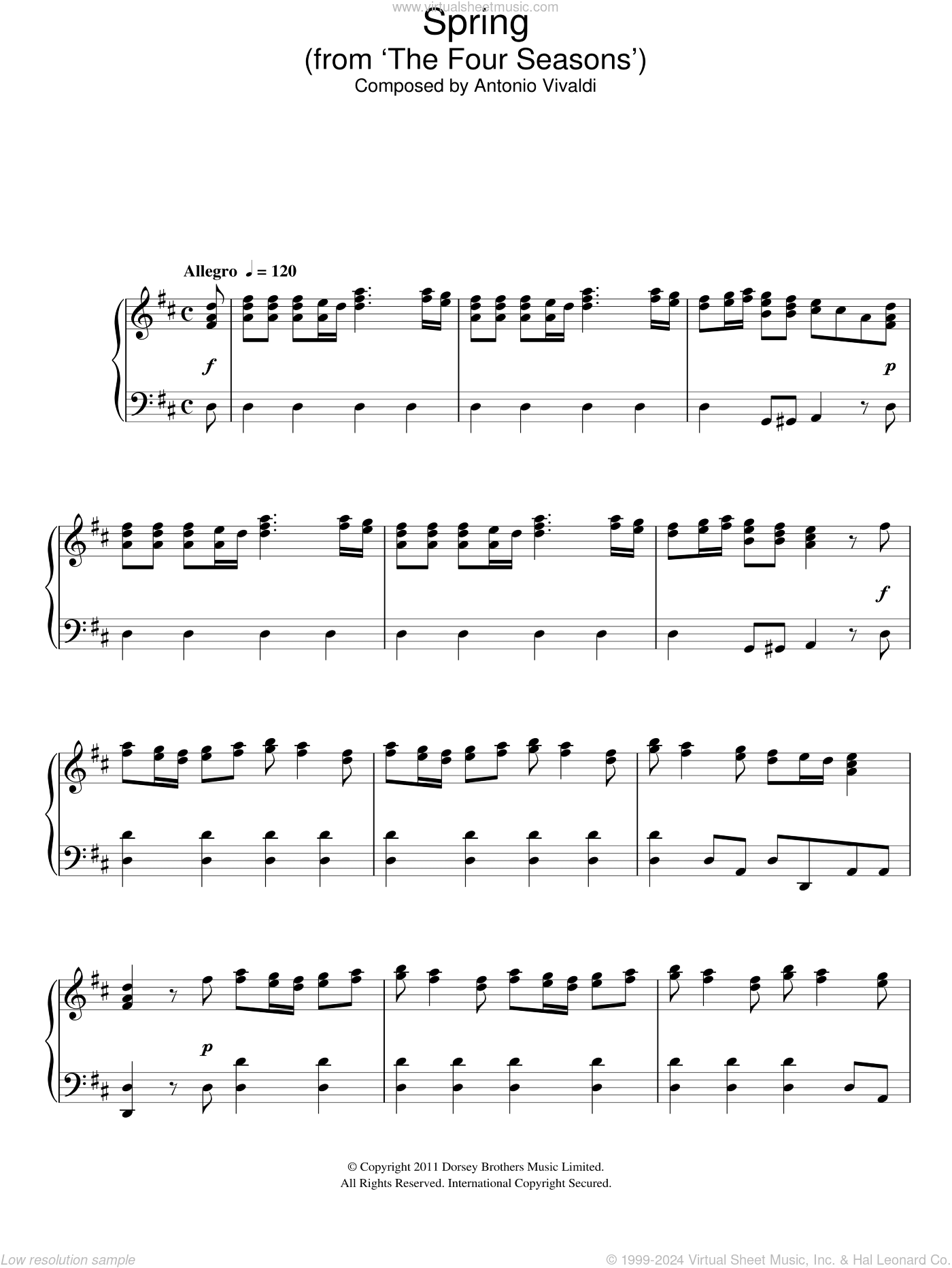 Spring (from The Four Seasons)