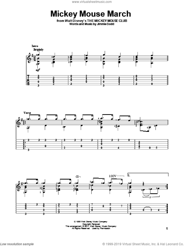 Mickey Mouse March (from The Mickey Mouse Club)