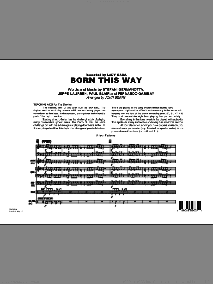 Born This Way (COMPLETE)