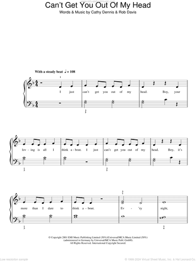 Can't Get You Out Of My Head