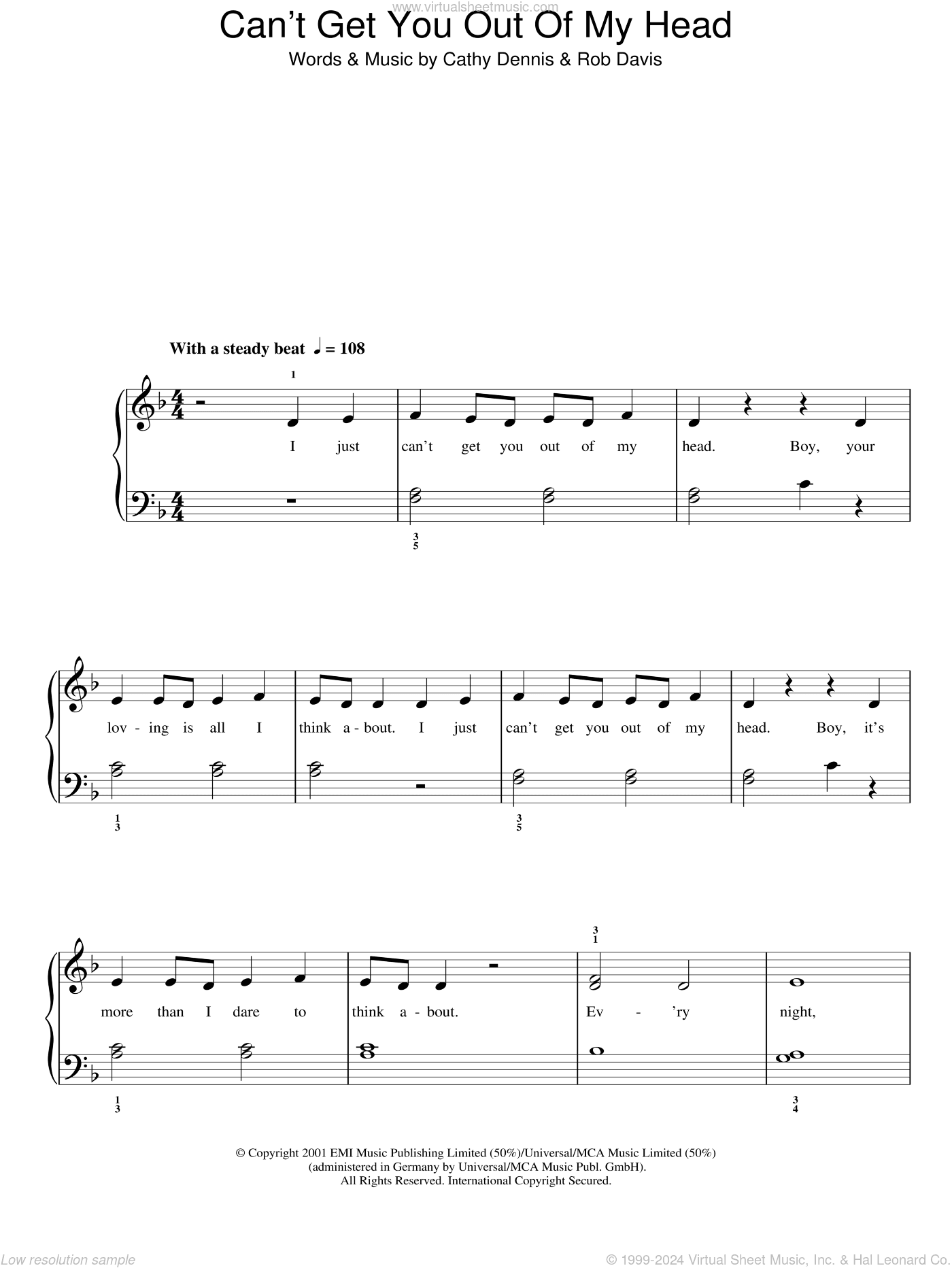 Can't Get You Out Of My Head