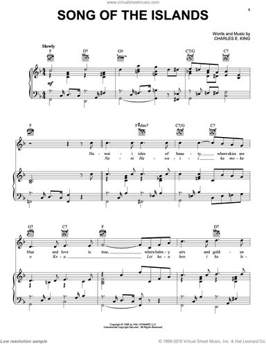 Song Of The Islands