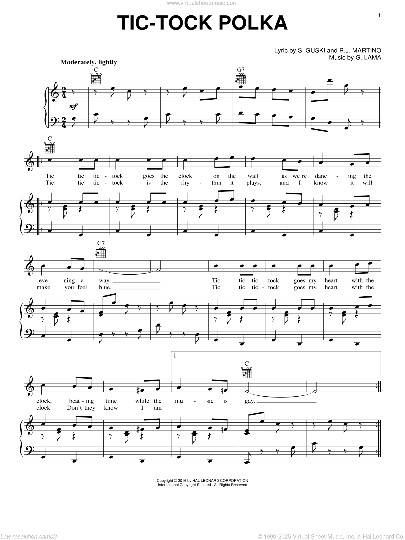 Tic-Tock Polka