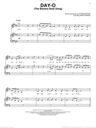 Day-O (The Banana Boat Song)