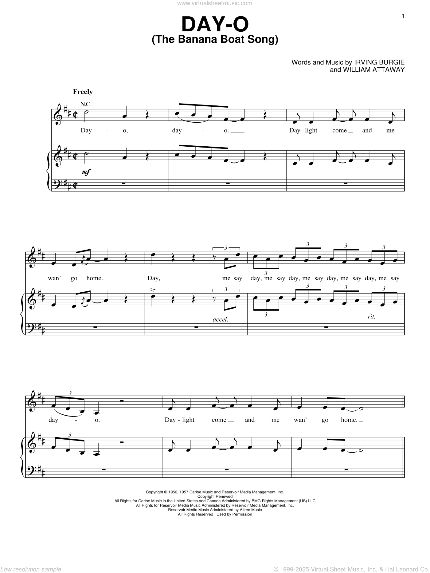 Day-O (The Banana Boat Song)