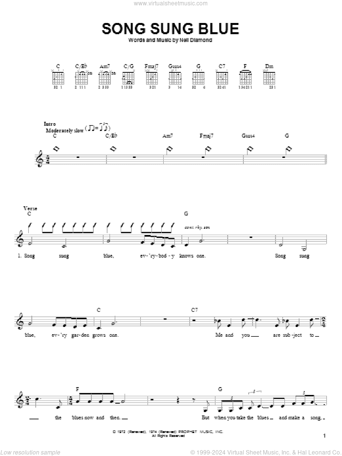 Song Sung Blue