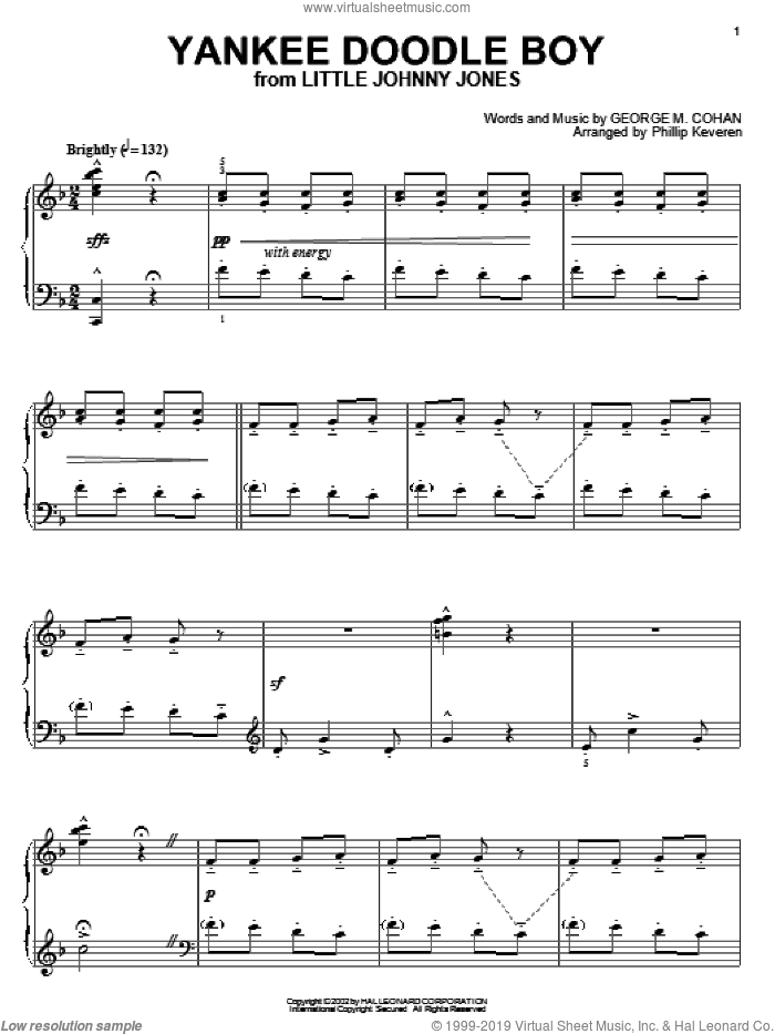 Yankee Doodle Boy (arr. Phillip Keveren)