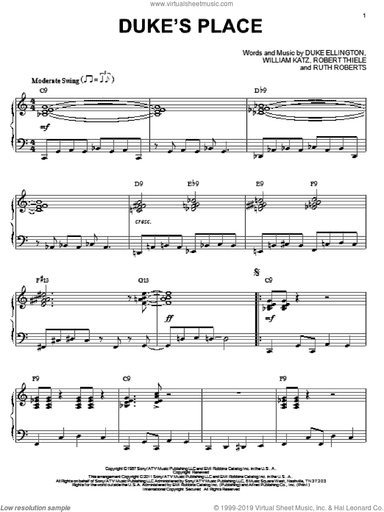 Duke's Place (arr. Brent Edstrom)