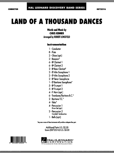 Land Of A Thousand Dances (COMPLETE)