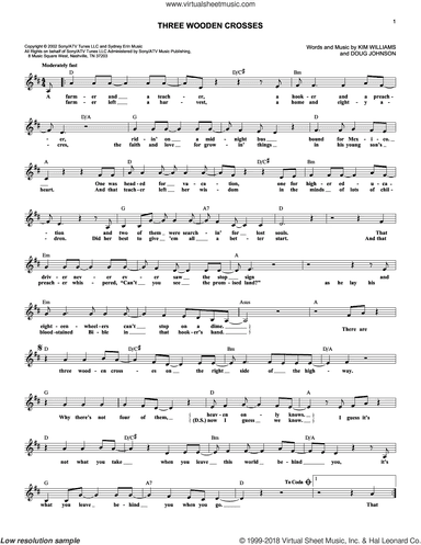 Three Wooden Crosses