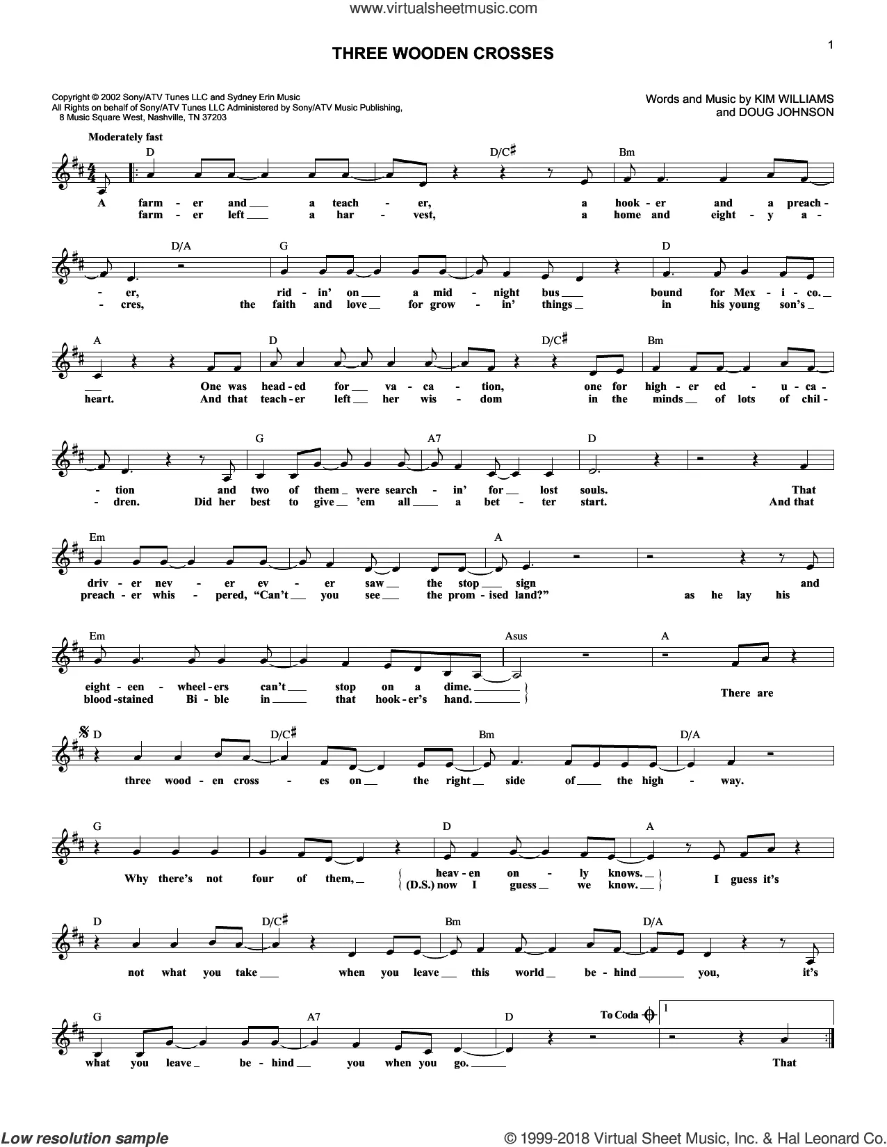 Three Wooden Crosses