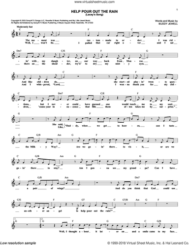 Help Pour Out The Rain (Lacey's Song)