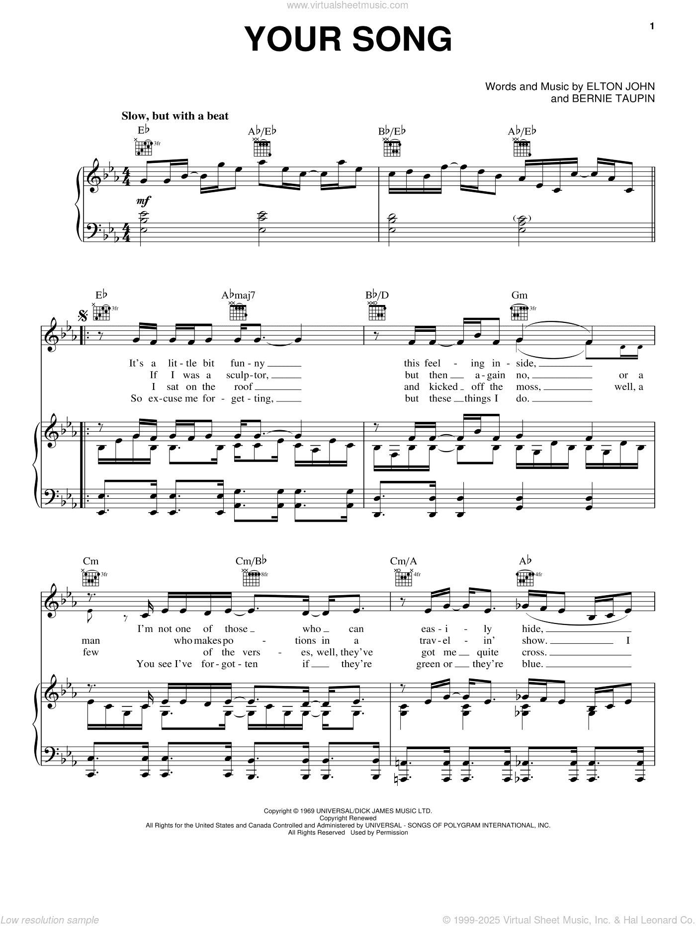 Your Song