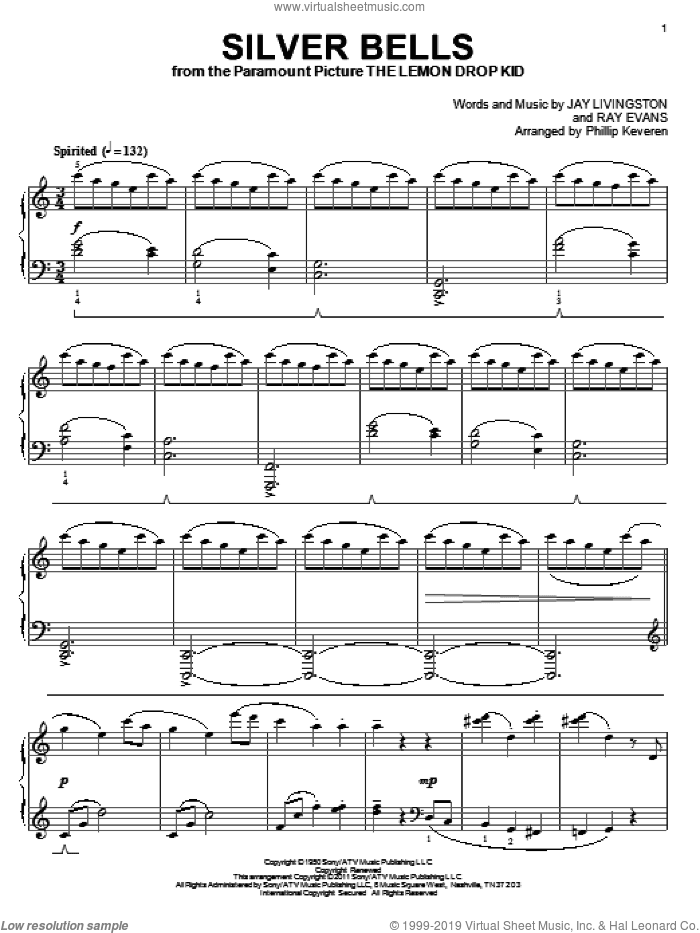 Silver Bells (arr. Phillip Keveren)