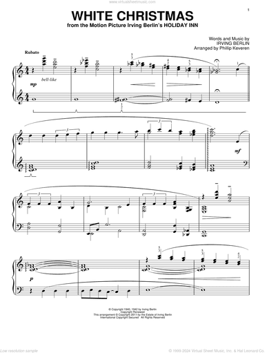 White Christmas (arr. Phillip Keveren)