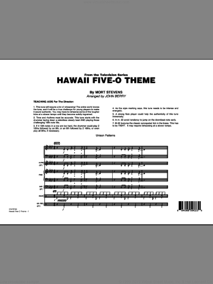 Hawaii Five-O Theme (COMPLETE)