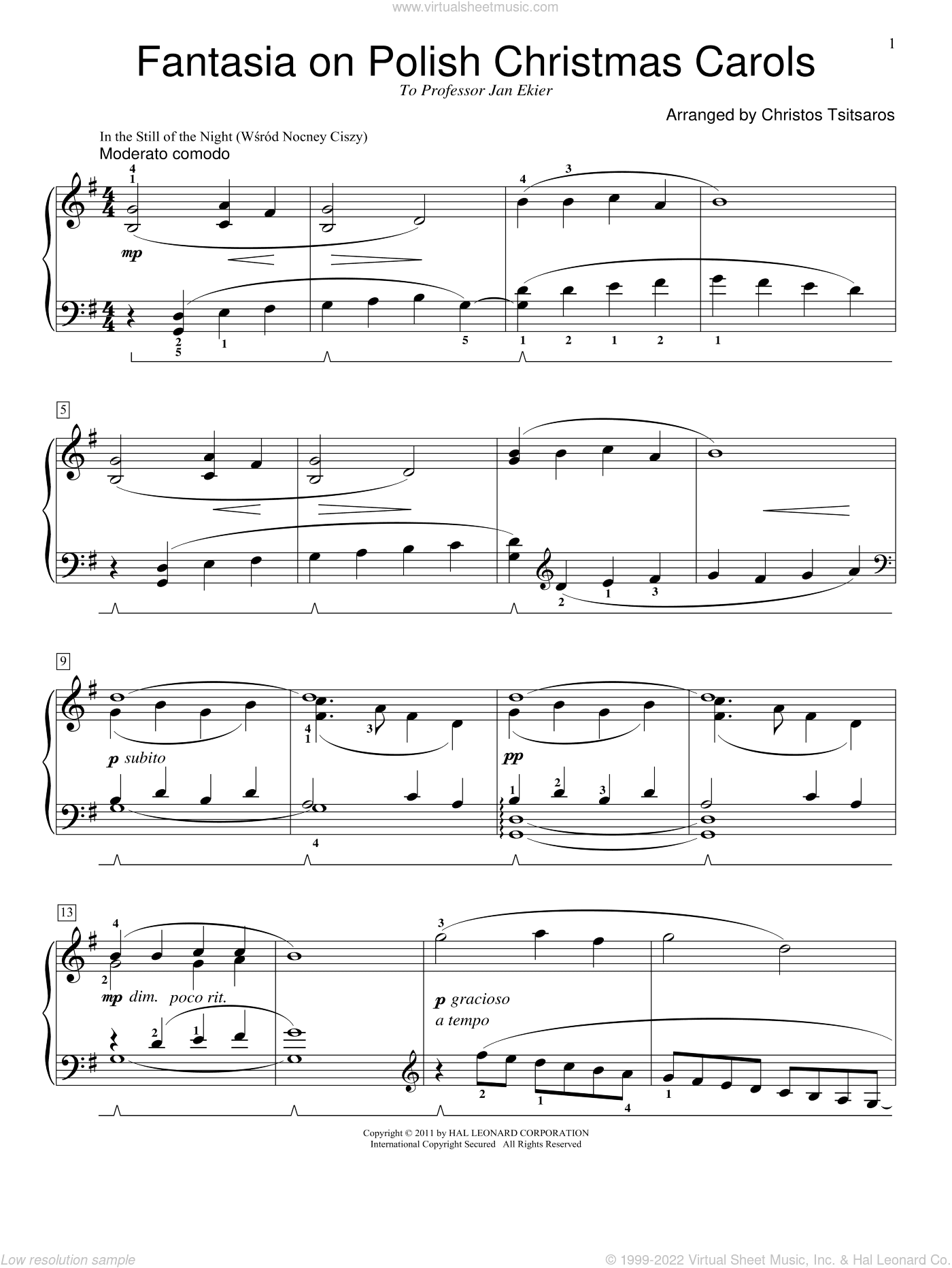 Fantasia On Polish Christmas Carols