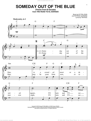 Someday Out Of The Blue (Theme from El Dorado)