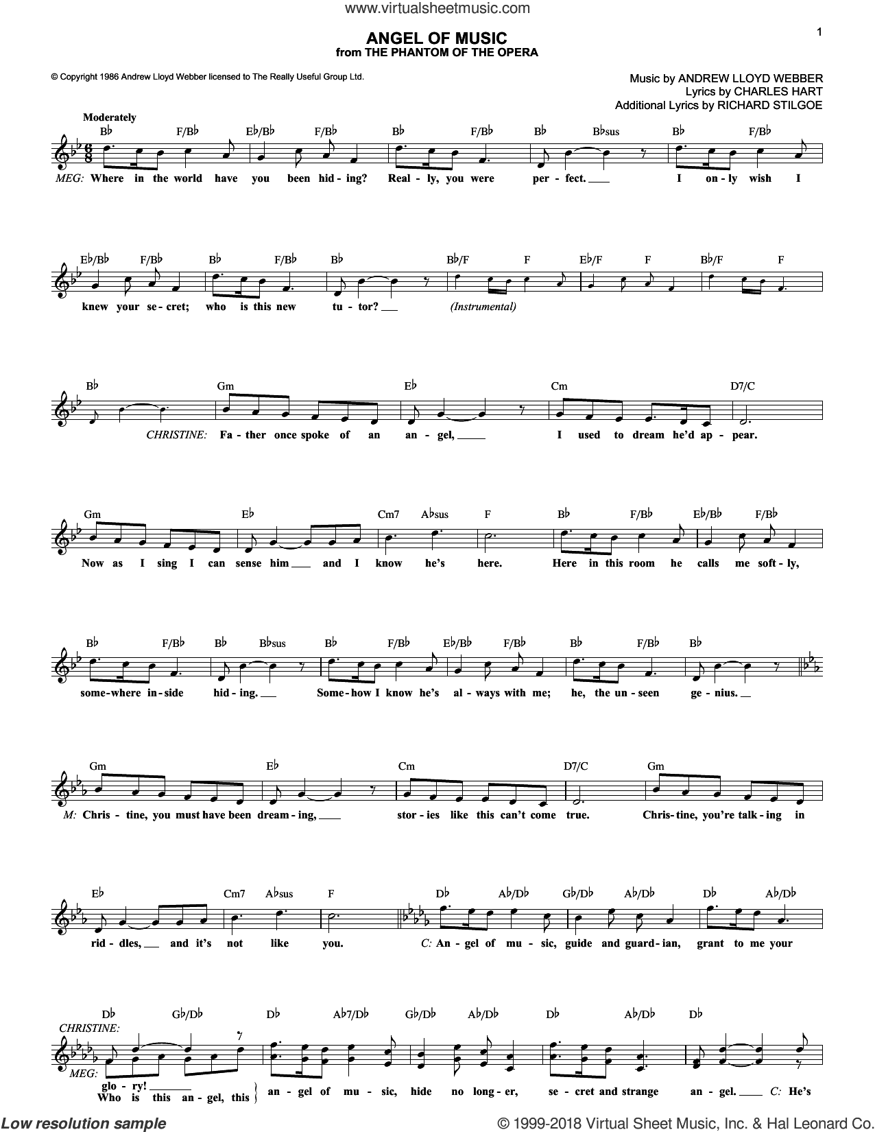 Angel Of Music (from The Phantom Of The Opera)